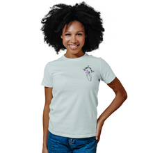 Load image into Gallery viewer, Woman Short Sleeve Tee - Forget me (k)Not
