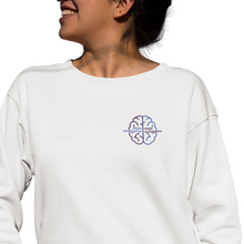 Load image into Gallery viewer, Female Crewneck Sweatshirt - Know Dementia | Know Alzheimer’s
