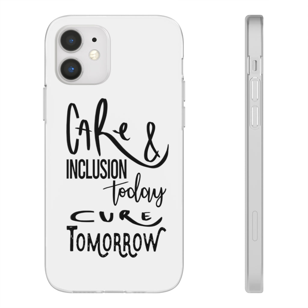 White Phone Case - Care & Inclusion