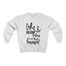 Load image into Gallery viewer, Male Crewneck Sweatshirt - Care &amp; Inclusion
