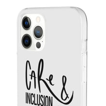 Load image into Gallery viewer, White Phone Case - Care &amp; Inclusion
