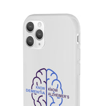 Load image into Gallery viewer, White Phone Case - Know Dementia | Know Alzheimer’s
