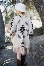 Load image into Gallery viewer, Leto Muir Woods Geometric Print Cardigan
