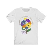 Load image into Gallery viewer, Woman Short Sleeve Tee - Promise Garden Flowers
