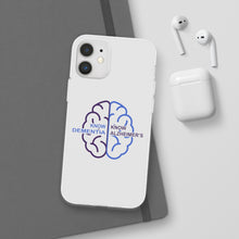 Load image into Gallery viewer, White Phone Case - Know Dementia | Know Alzheimer’s
